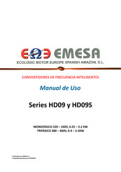 EMESA HD09-4T1P5G Manual De Uso