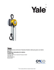 Columbus McKinnon Yale Yalelift 360 Instrucciones De Servicio Traducida