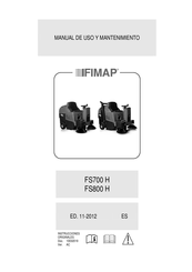 Fimap FS700 H Manual De Uso Y Mantenimiento