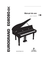 Behringer EUROGRAND EG8080-BK Manual De Uso