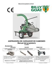 Billy Goat DL2500S Manual Del Propietário