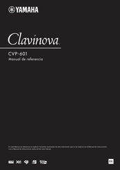 Yamaha Clavinova CVP-601 Manual De Referencia