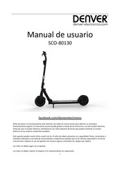 Denver Electronics SCO-80130 Manual De Usuario