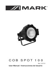 Mark COB SPOT 100 Instrucciones De Usuario