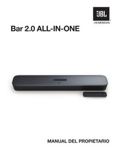 JBL Bar 2.0 All-in-One Manual Del Propietário