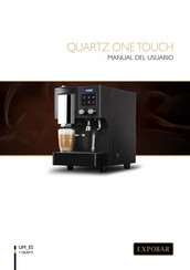 Crem International Expobar QUARTZ ONE TOUCH Manual Del Usuario