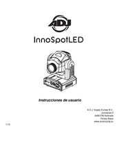 ADJ InnoSpotLED Instrucciones De Usuario