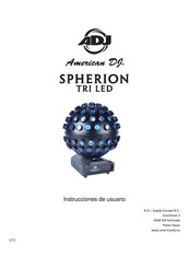 ADJ SPHERION TRI LED Instrucciones De Usuario