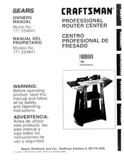 Craftsman 171.254841 Manual Del Propietário