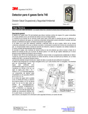 3M 740 Serie Instrucciones Del Usuario