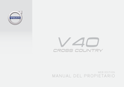 Volvo Cross Country V 40 2016 Manual Del Propietário