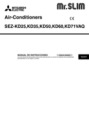 Mitsubishi Electric SEZ-KD50VAQ Manual De Instrucciones