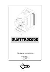 Silca QUATTROCODE Manual De Instrucciones