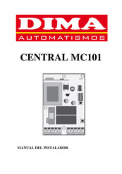 Dima Automatismos CENTRAL MC101 Manual Del Instalador