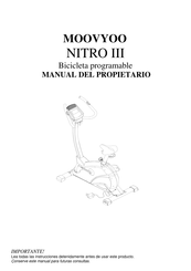 MOOVYOO NITRO III Manual Del Propietário