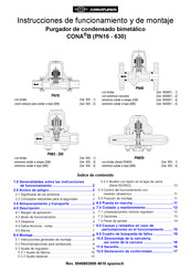 ARI-Armaturen CONA B PN40 Instrucciones De Funcionamiento