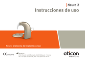 Oticon Medical Neuro 2 Instrucciones De Uso