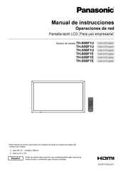 Panasonic TH-65BF1E Manual De Instrucciones