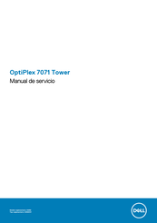 Dell OptiPlex 7071 Tower Manual De Servicio