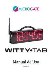 Microgate WITTY-TAB Manual De Uso