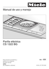 Miele CS 1322 BG Manual De Uso Y Manejo