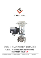 VALFONTA C1 Manual De Uso, Mantenimiento E Instalación