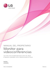 LG AVS2400 Manual Del Propietário