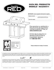 Char-Broil RED 463250511 Instrucciones De Montaje