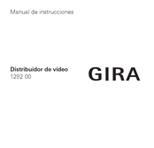 Gira 1292 00 Manual De Instrucciones