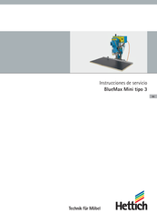 Hettich BlueMax Mini tipo 3 Instrucciones De Servicio