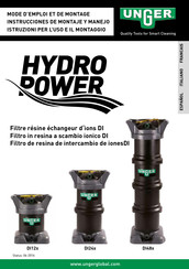 unGer HYDRO POWER DI240 Serie Instrucciones De Montaje