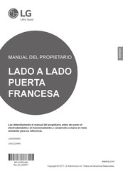 LG LSXC22396S Manual Del Propietário