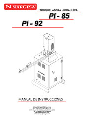 NARGESA PI-85 Manual De Instrucciones