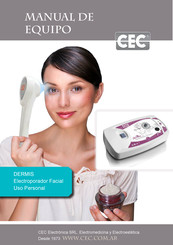 cec DERMIS Manual De Equipo