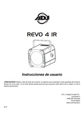 ADJ REVO 4 IR Instrucciones De Usuario