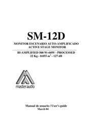 Master audio SM-12D Manual De Usuario