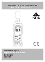 KPS KPS-SN10 Manual De Funcionamiento