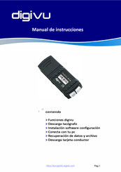 Tachosys digivu Manual De Instrucciones