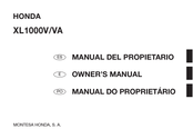 Honda XL1000V Manual Del Propietário