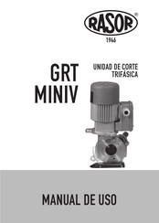 RASOR GRT MINIV Manual De Uso