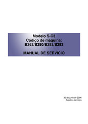Ricoh S-C3 Manual De Servicio