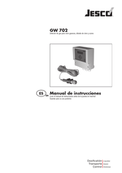 Jesco GW 702 Manual De Instrucciones