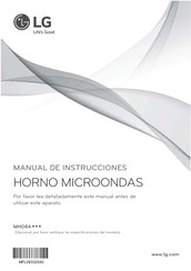 LG MH084 Serie Manual De Instrucciones