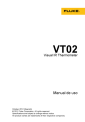 Fluke VT02 Manual De Uso