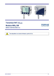 Novus RHT Climate-WM-485 Manual De Instrucciones