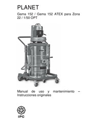 IPC PLANET Gama 152 ATEX Manual De Uso Y Mantenimiento