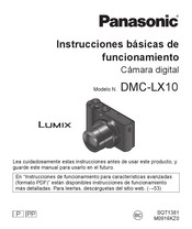 Panasonic Lumix DMC-LX10 Instrucciones Básicas De Funcionamiento