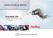 PistenBully 200 Instrucciones De Servicio