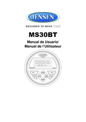 Jensen MS30BT Manual De Usuario