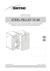 Sime Steel Pellet 60 Manual De Uso, Instalación Y Mantenimiento